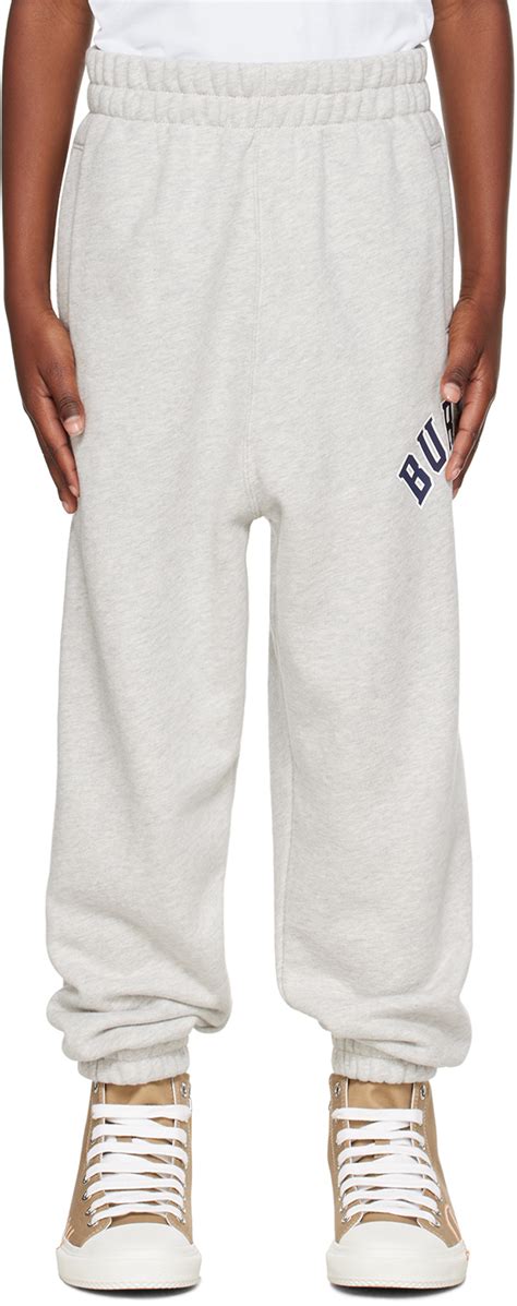 burberry sweatpants grey ssense|burberry ss24.